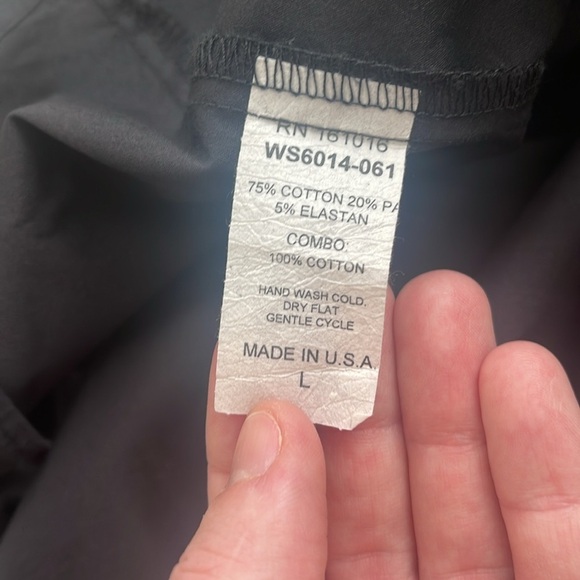 Willa Story Ruffle Eyelet Lace Blouse Size Large - Picture 4 of 4